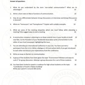 IGNOU BEGAE-182 Solved Assignment 2023-24 English Medium