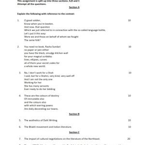 IGNOU BEGC-132 Solved Assignment 2023-24 English Medium