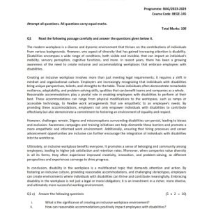 IGNOU BEGE-145 Solved Assignment 2023-24 English Medium