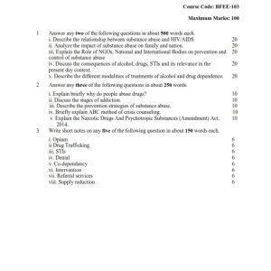 IGNOU BFEE-103 Solved Assignment 2023 English Medium