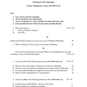 IGNOU BPYE-141 Solved Assignment 2023-24 English Medium