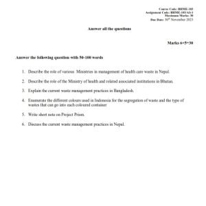 IGNOU BHME-103 Solved Assignment 2023 English Medium