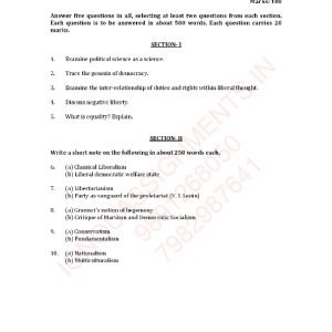 IGNOU MPS-001 Solved Assignment 2023-24 English Medium