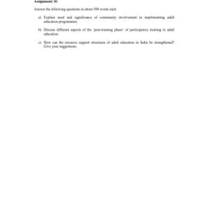 IGNOU MAE-002 Solved Assignment Jan & July 2023 English Medium