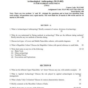 IGNOU MAN-002 Solved Assignment 2023-24 English Medium