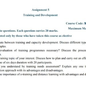 IGNOU MDV-110 Solved Assignment 2023-24 English Medium