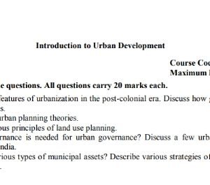 IGNOU MEDS-041 Solved Assignment 2023-24 English Medium