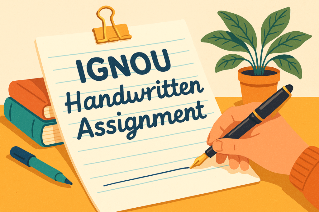 IGNOU Handwritten Assignment